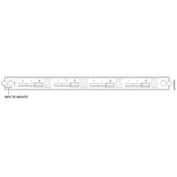 Линейная карта Juniper MPC7E (Multi-Rate) 12 ports — 40-Gbps and 100-Gbps port speeds